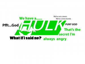 Hulk avengers quotes by MarcusSoNaughty