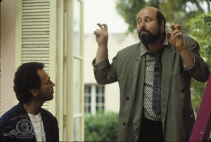 ... of Billy Crystal and Rob Reiner in Throw Momma from the Train (1987