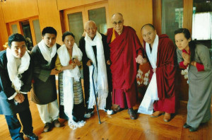 Dalai Lama Family Meets hh the dalai lama