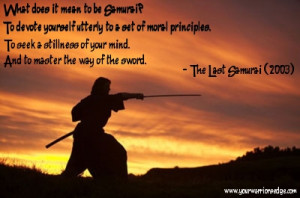 Samurai Warrior Quotes