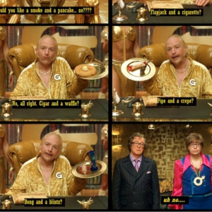 ... > Gallery For > Austin Powers Goldmember Quotes Smoke And A Pancake