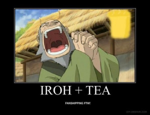 Iroh loves TEA! - avatar-the-last-airbender Photo