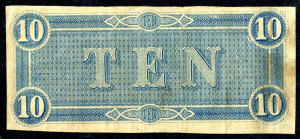 10 dollar bill front and back