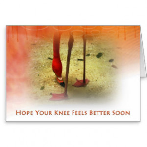 get well soon messages after knee surgery