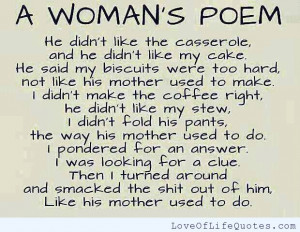 woman’s poem