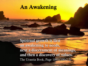 An Awakening - Quote of the Day - spiritual growth