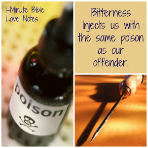 Bitter People Quotes Bitterness injects us with the