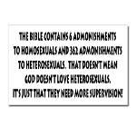 GLBT Pride & Rainbow Designs - This Page: The Classic Gay Bible Quote