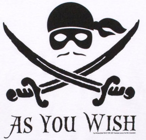 Princess Bride - T-shirt slogan: The Dread Pirate Roberts costume ...