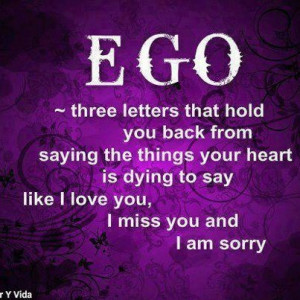 Screw Ego, go with the Super-Ego