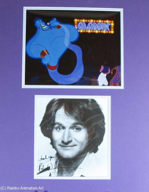 Robin Williams Genie Aladdin Disney