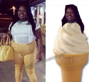 Yellow and White Outfit = Vanilla Ice Cream Cone ---- Best funny ...