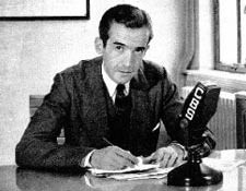 Edward R. Murrow of CBS Radio went on to host several TV series. In ...
