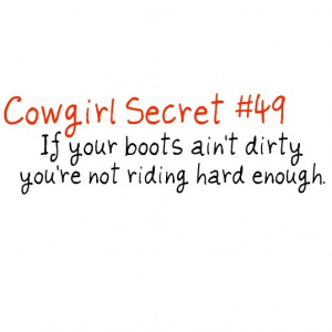 Cowgirl Secrets #49
