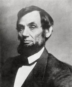 Image: The 16th President President Abraham Lincoln.