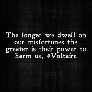 The longer we dwell – by Voltaire