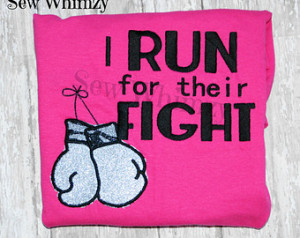 ... for the Cure- women's t shirt- Breast Cancer shirt- marathon shirt