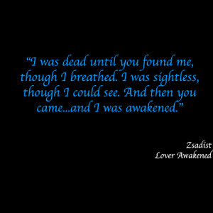 Aww…Zsadist…Lover Awakened - JR Ward