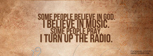 Some People Believe In God I Believe In Music Some People Pray I Turn ...