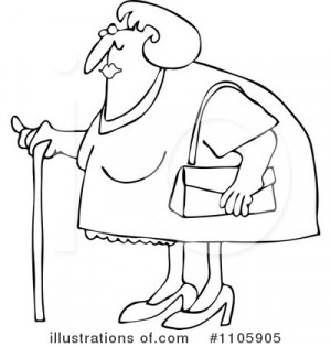 Royalty-Free (RF) Granny Clipart Illustration by djart - Stock Sample ...