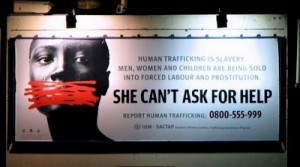 Stop Human Trafficking Billboard