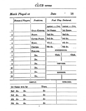 Playing Men’s Lacrosse in 1869