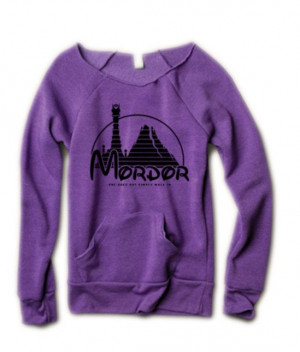 Mordor quote one does not simply walk in womans sexy open neck off the ...