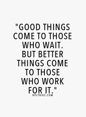 Keep your eye on the ball.... Don't compete with others