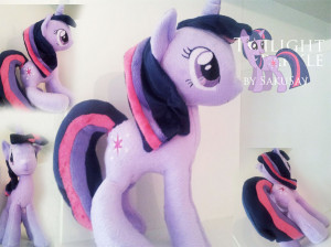 My little Pony FiM - 2. Twilight Sparkle Plush by SakuSay