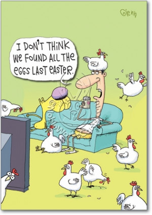 Adult Funny Easter Card