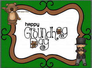Happy Groundhog Day Greetings Card eCard Pictures Free with Groundhog ...