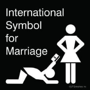 Funny Marriage Symbol