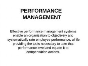 performance management effective performance management get ppt