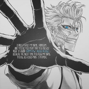 Grimmjow Jeagerjaques from Bleach