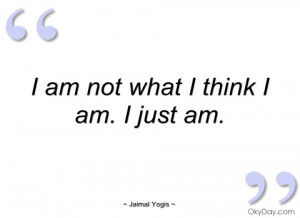 imagem i am not what i think i am