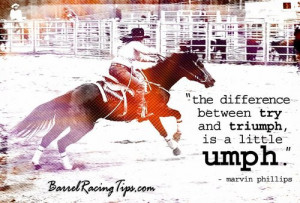 quote try triumph barrel racing racers cowgirl countrygirl wallpaper