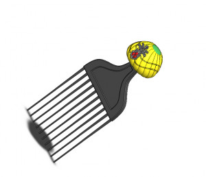 Afro Hair Pick Comb