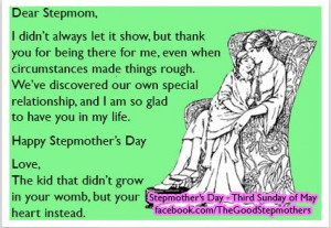 card to send to your Stepmom! Stepmother's Day is the Third Sunday ...