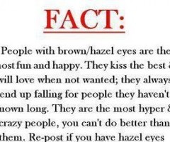 People with Hazel Eyes Quotes
