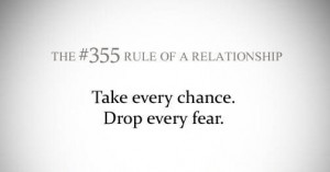 Love is a risk, a gamble.....