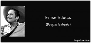 Douglas Fairbanks Quote