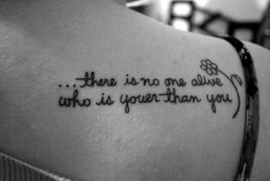 there is no one alive who is youer than you-Dr. Seuss