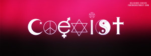 Coexist For Peace Facebook...
