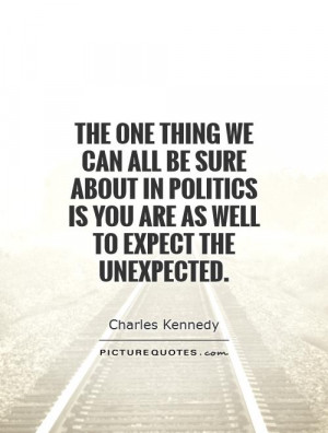 Unexpected Things Quotes