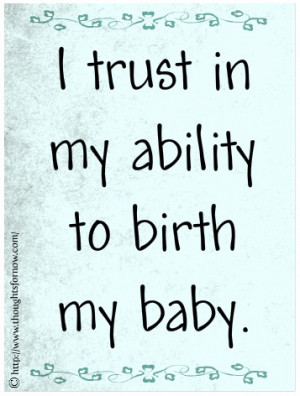 Positive Pregnancy Affirmations, Affirmations for Pregnancy and Birth ...