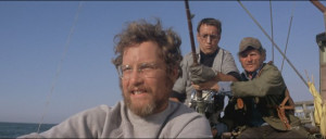 Still of Richard Dreyfuss, Roy Scheider and Robert Shaw in Jaws (1975)