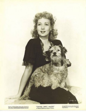 Pawsome Pet Pictures: Ann Sothern.