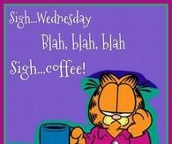 Garfield Happy Wednesday Quote