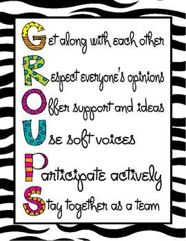 Colorful Cooperative Learning Poster