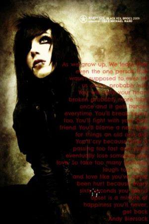 ... bvb black veil brides andy biersack quotes andy sixx quotes andy